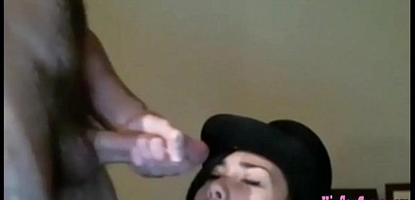  Cosplay bitch on cam give a blowjob to cumshot